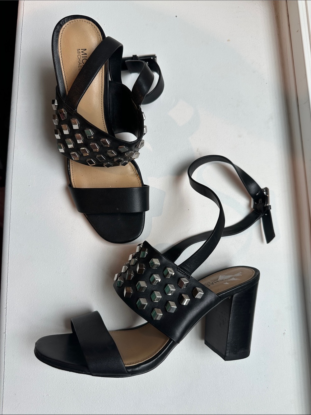 Michael Kors block heels